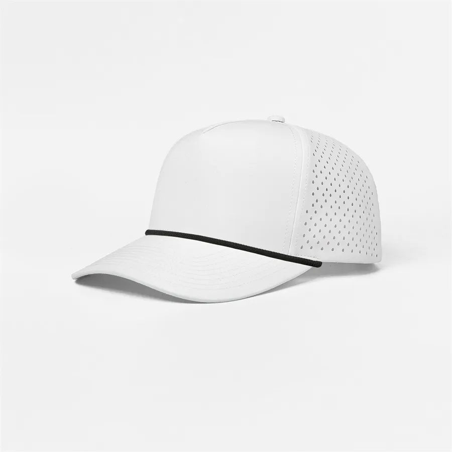 Foremost 5 Panel Laser Performance Golf Rope Hat Wholesale