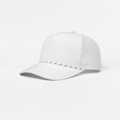 Foremost 5 Panel Laser Performance Golf Rope Hat Wholesale