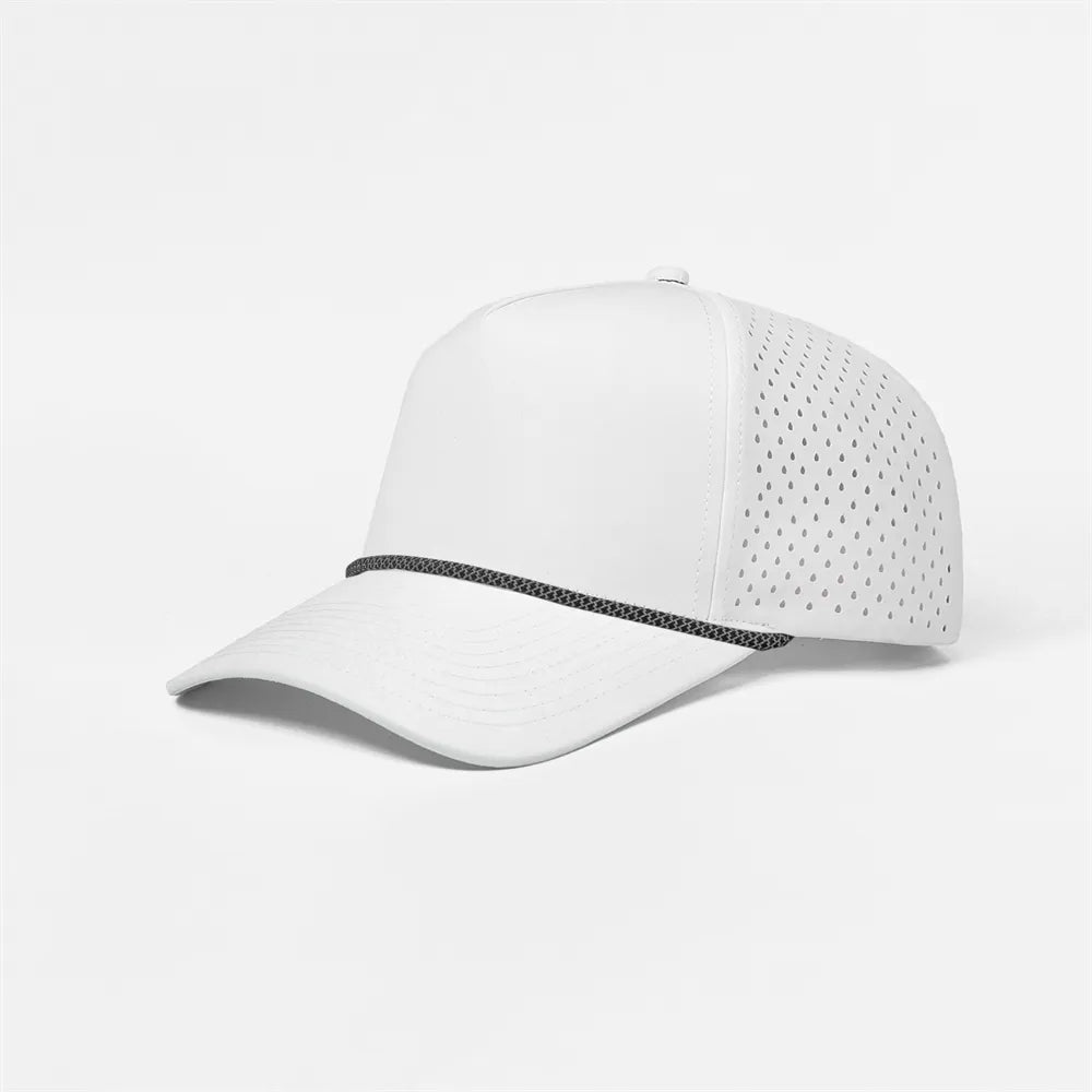 Foremost 5 Panel Laser Performance Golf Rope Hat Wholesale