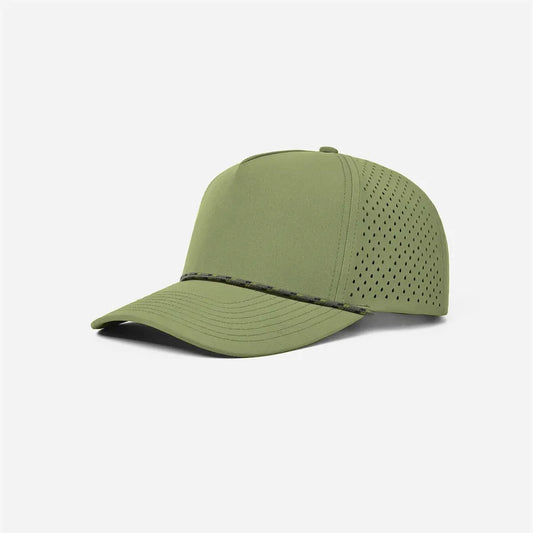 Foremost 5 Panel Laser Performance Golf Rope Hat Wholesale