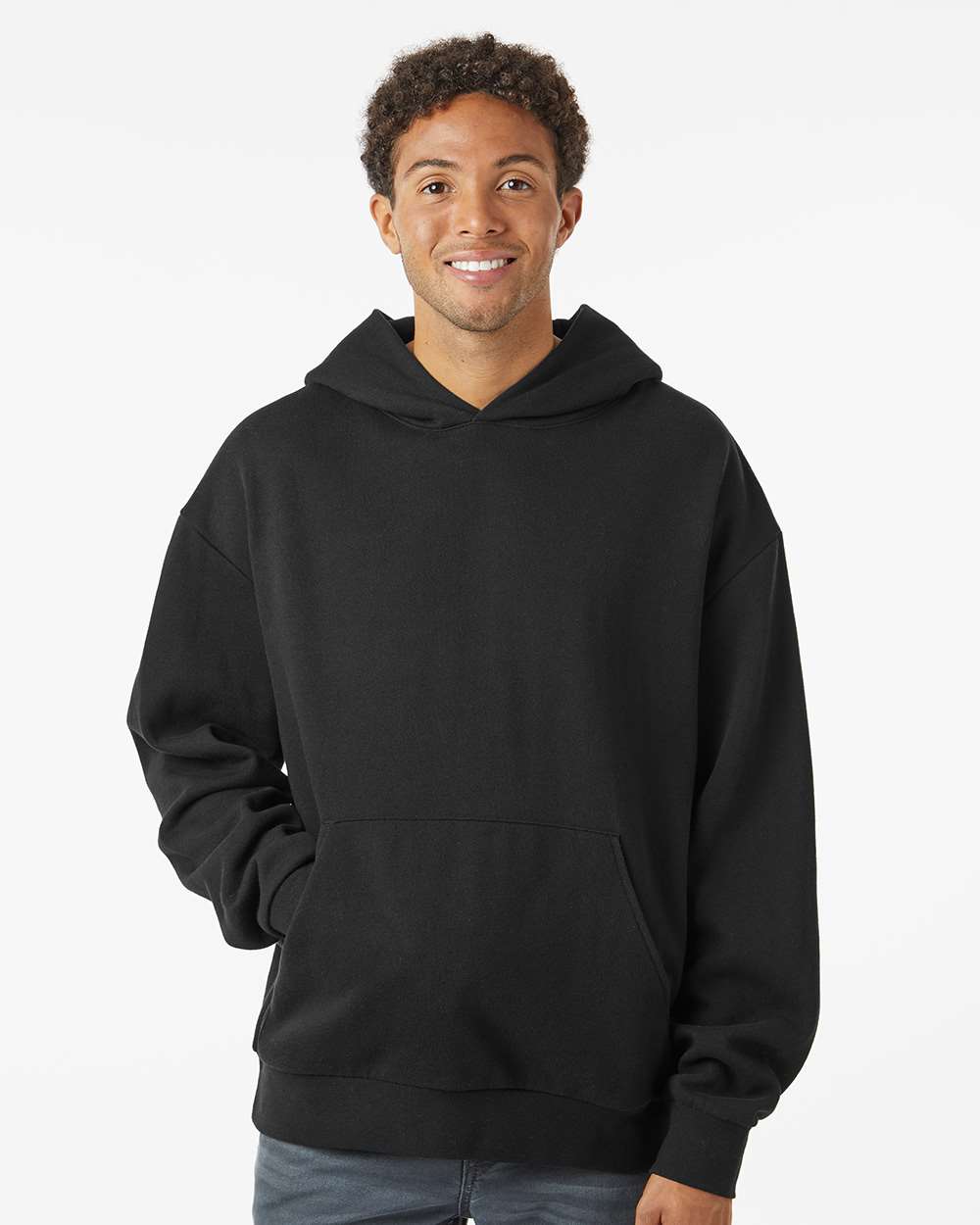Independent Trading Co Hooded Sweatshirt - Embroidered