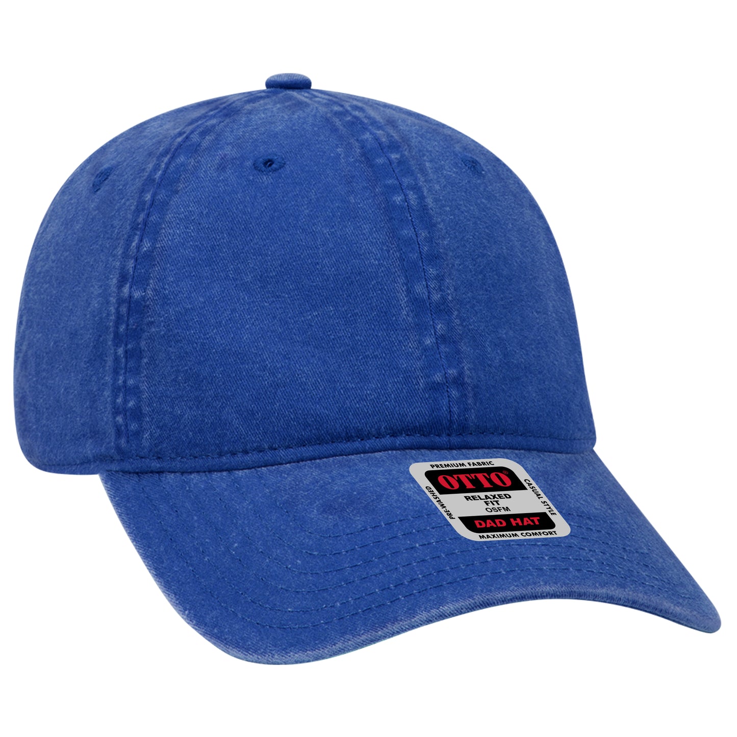 OTTO CAP 6 Panel Low Profile Dad Hat - Garment Washed