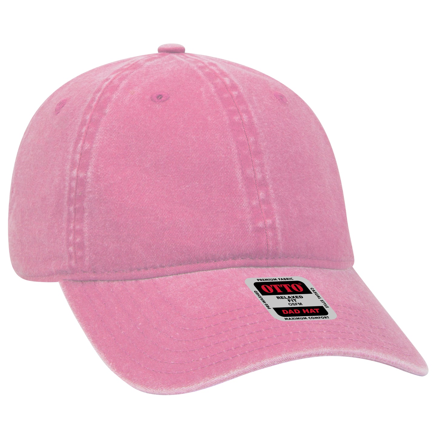 OTTO CAP 6 Panel Low Profile Dad Hat - Garment Washed