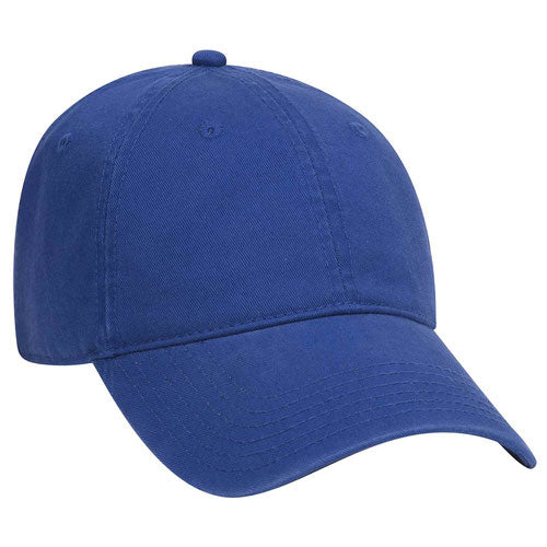 OTTO CAP 6 Panel Low Profile Dad Hat - Solid Color