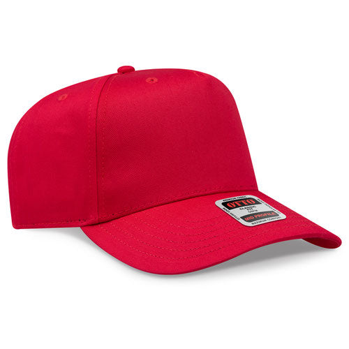 OTTO CAP 5 Panel Mid Profile Baseball Cap - Solid Colors