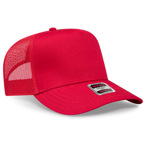OTTO CAP 5 Panel Mid Profile Mesh Back Trucker Hat