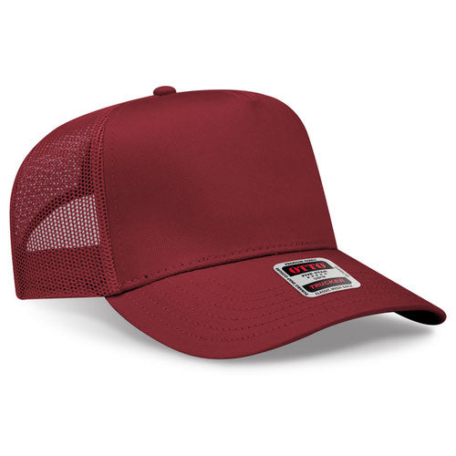 OTTO CAP 5 Panel Mid Profile Mesh Back Trucker Hat