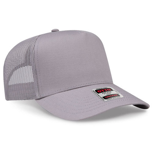 OTTO CAP 5 Panel Mid Profile Mesh Back Trucker Hat