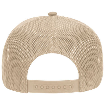 OTTO CAP 5 Panel Structured Trucker Hat - Crown Split