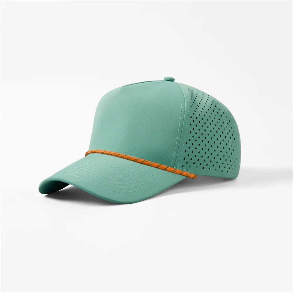 Foremost 5 Panel Laser Performance Golf Rope Hat Wholesale