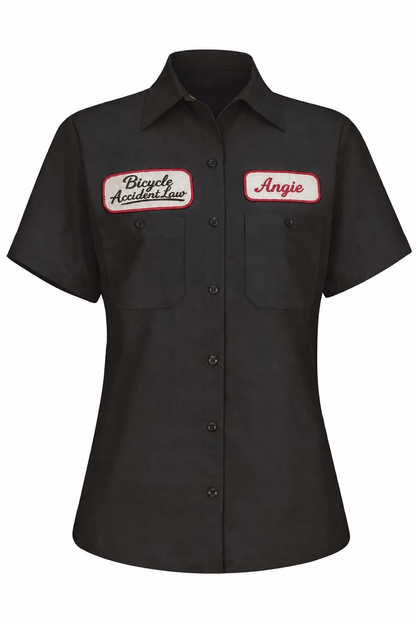Women's Industrial Short Sleeve Work Shirt
