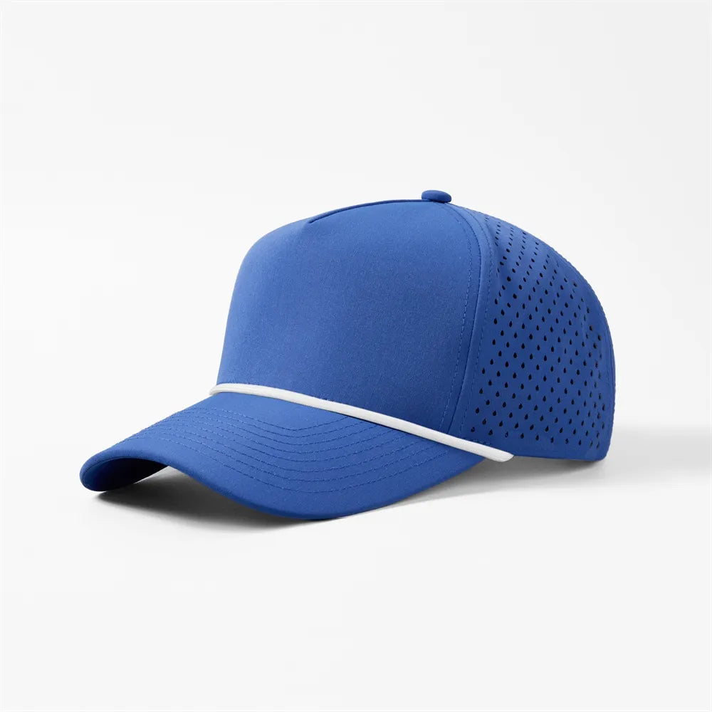 Foremost 5 Panel Laser Performance Golf Rope Hat Wholesale