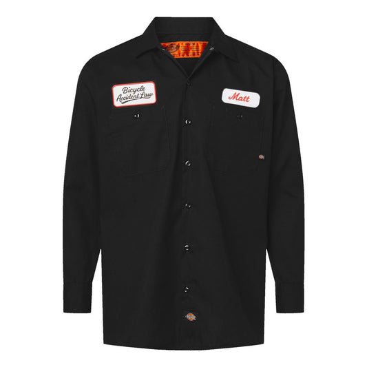 Men's Industrial Long Sleeve Work Shirt