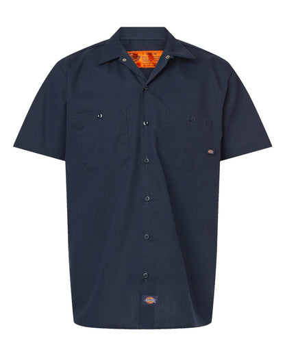 Men's Industrial Short Sleeve Work Shirt