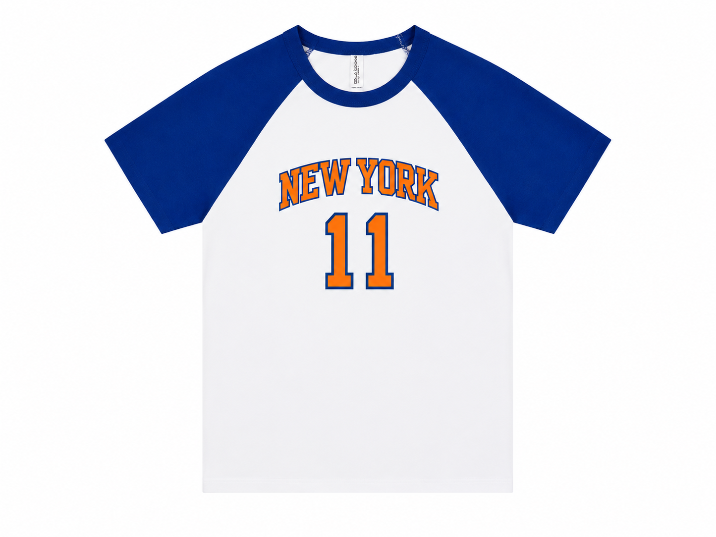 Womens New York 11 Baby Ribbed Tee
