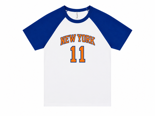 Womens New York 11 Baby Ribbed Tee