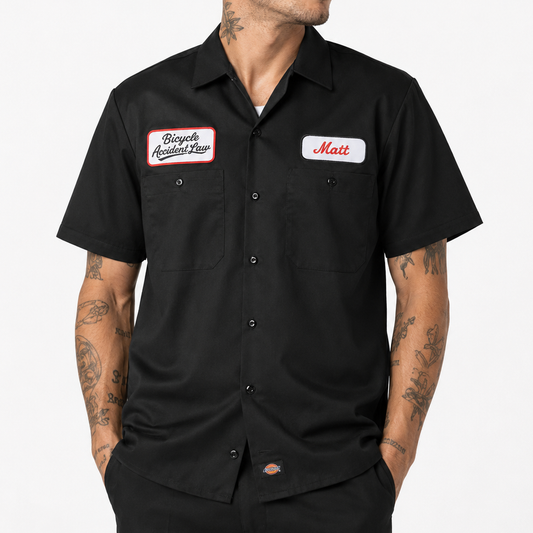 Men's Industrial Short Sleeve Work Shirt