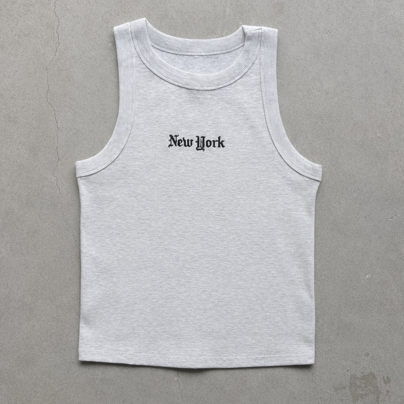 New York Old English Tank Top