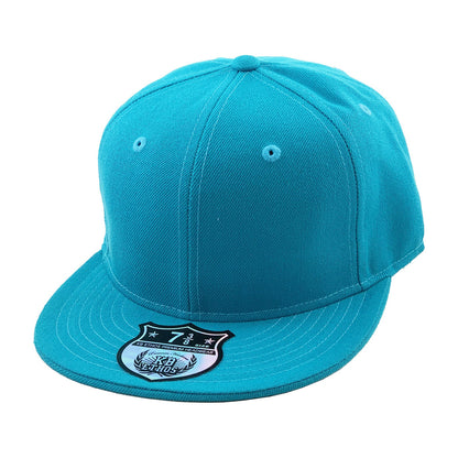 KBETHOS Original 6 Panel Flat Brim True-Fit Fitted Cap