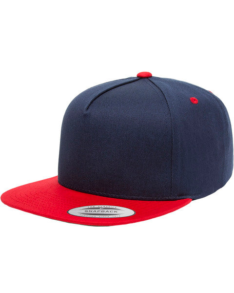 Yupoong Flat Bill Snapback Hat