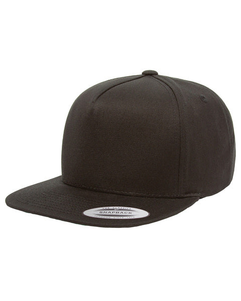Yupoong Flat Bill Snapback Hat