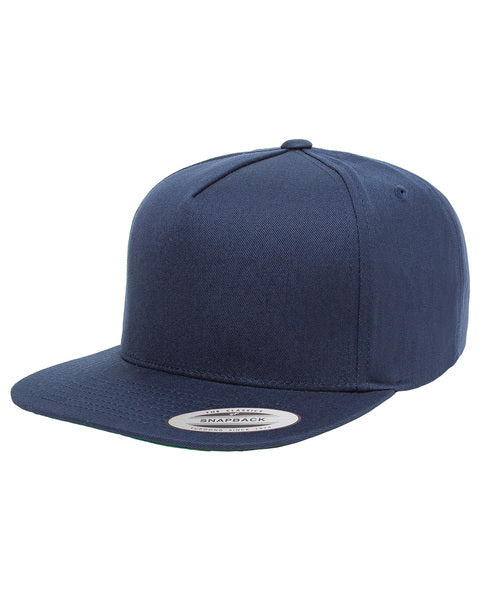Yupoong Flat Bill Snapback Hat