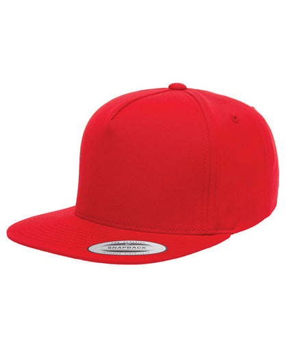 Yupoong Flat Bill Snapback Hat