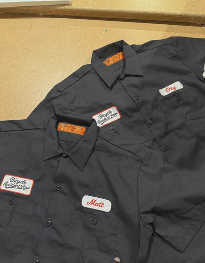 Men's Industrial Colorblocked Short Sleeve Shirt
