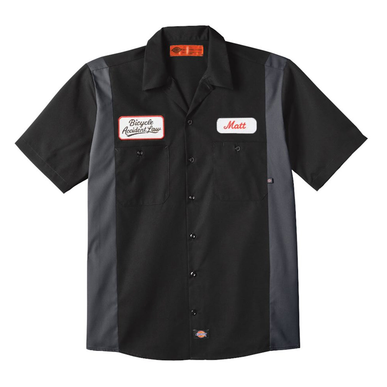 Men's Industrial Colorblocked Short Sleeve Shirt
