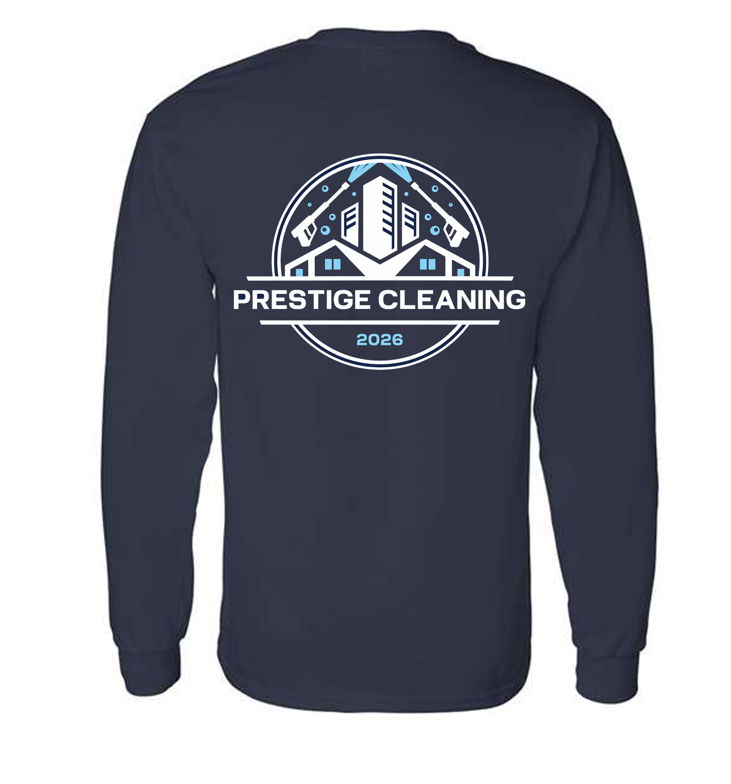 Long sleeve Tshirts - Prestige Cleaning