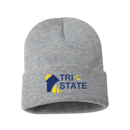 12" Solid Cuff Beanie Hat -Tri State Environmental